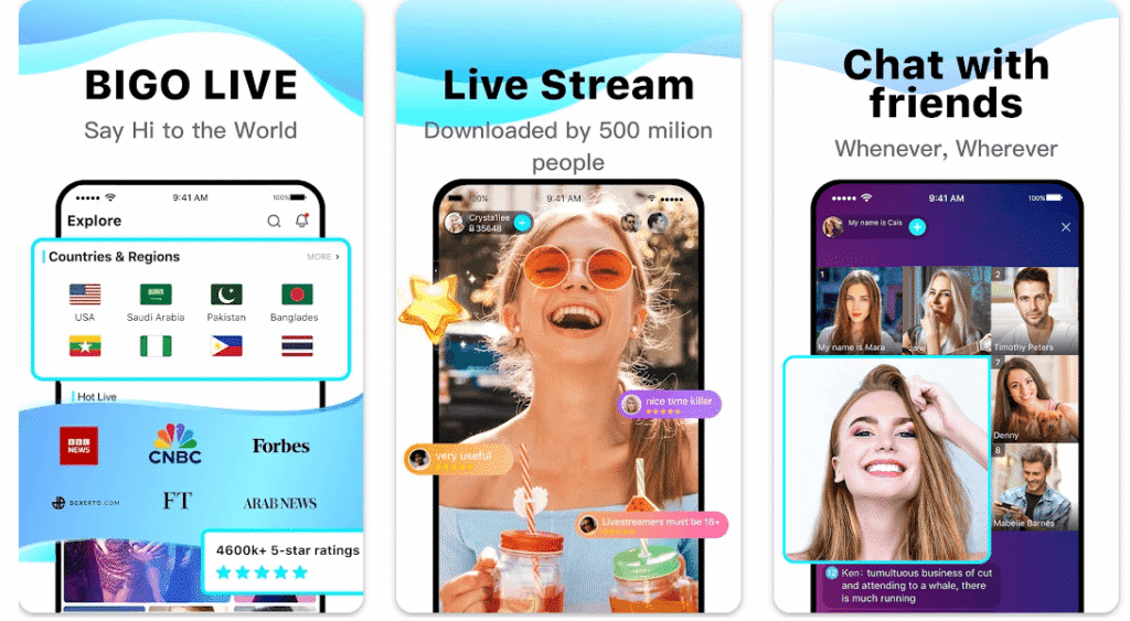 chat on bigo live