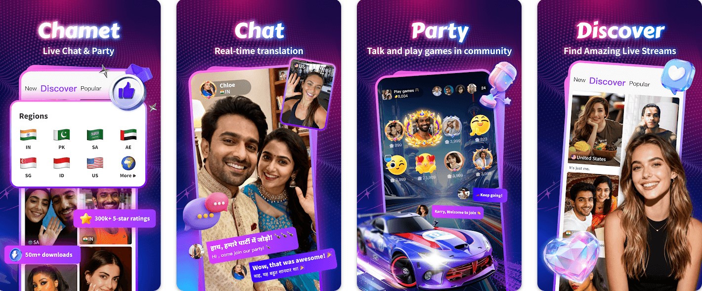 chat with global friends