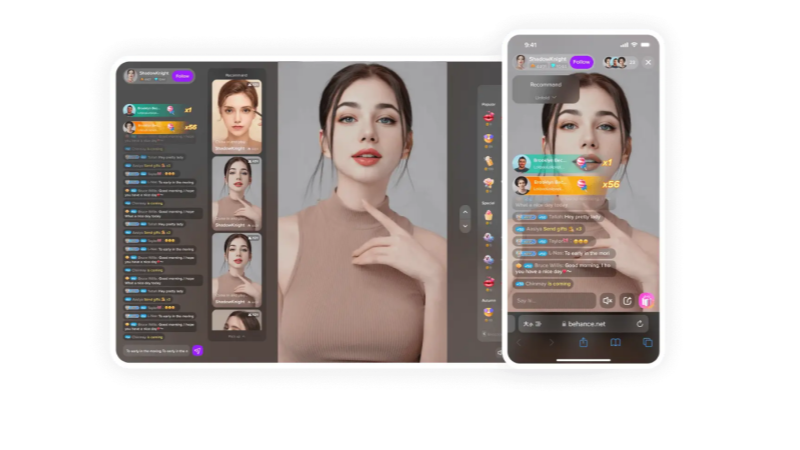 Liveme connects millions worldwide through live streaming, random video calls