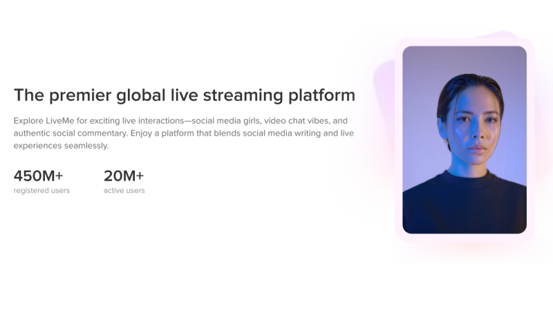 Liveme works seamlessly on desktop and mobile