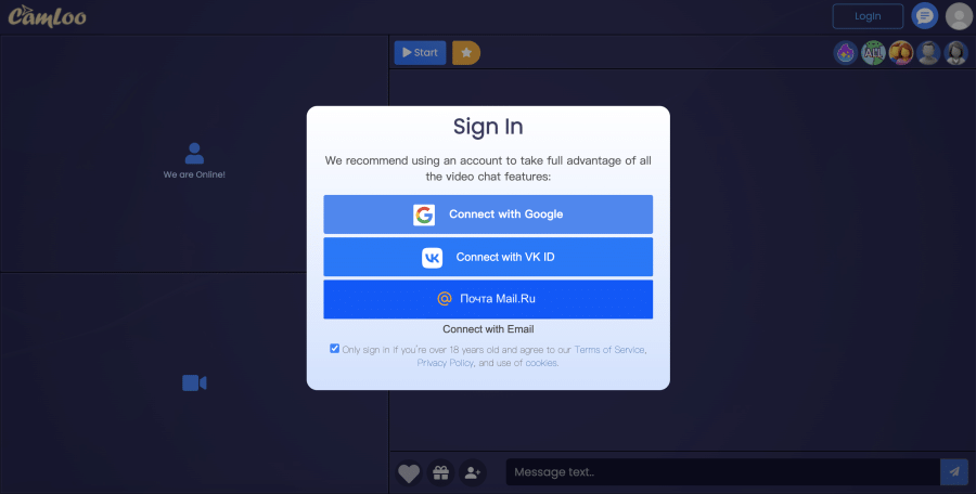 Dive into Camloo Chat