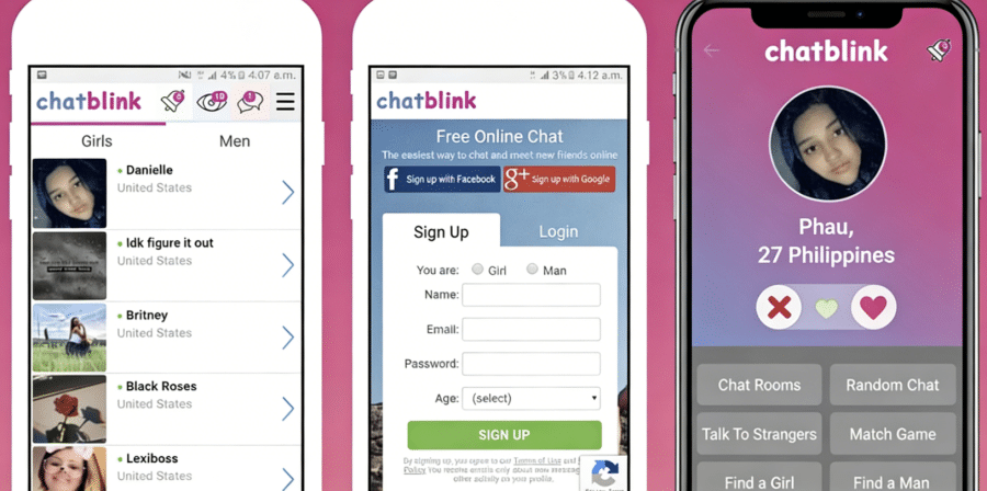 Random Chat on ChatBlink