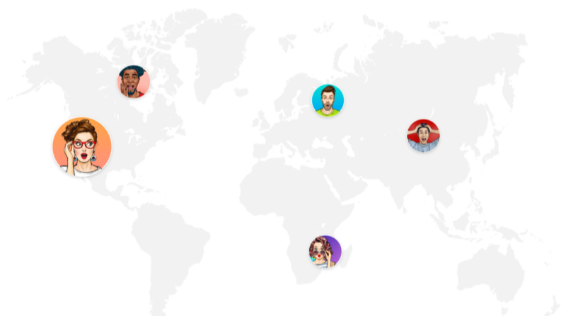 Meet friends from around the world