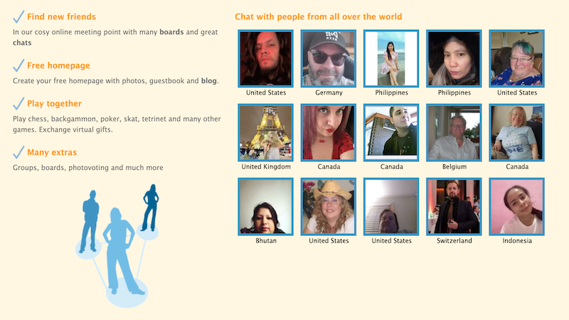 Find new friends on Spinchat