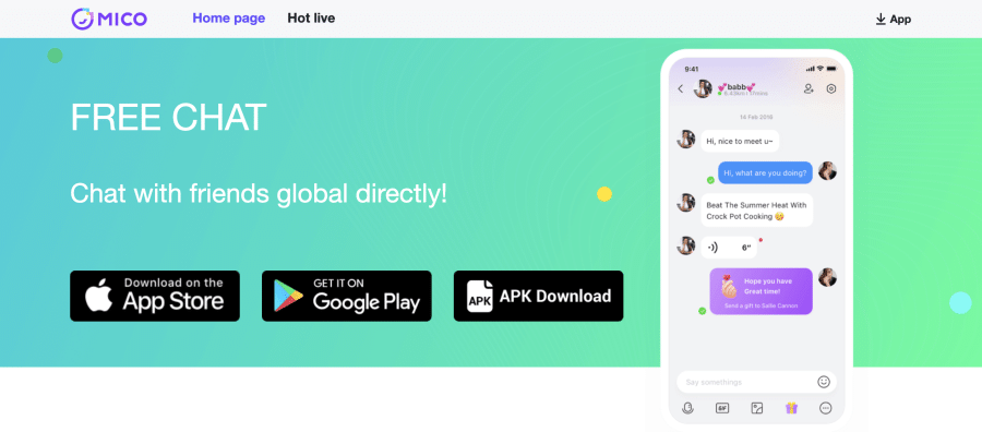 Meet New People on Mico