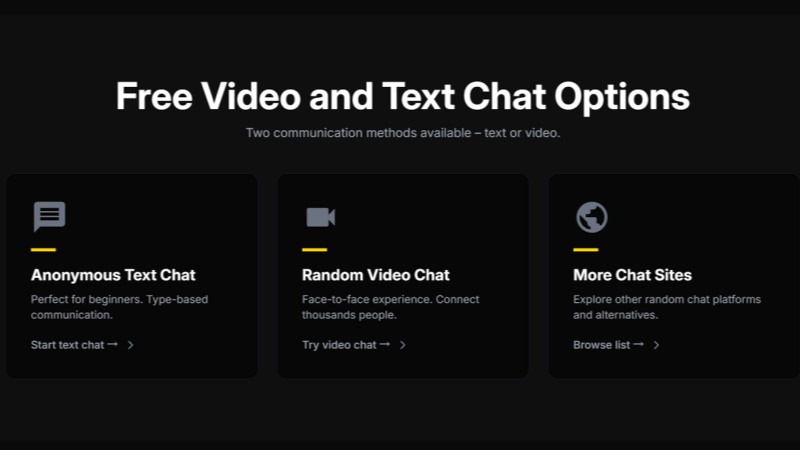 LemonChat lets you chat anonymously with people worldwide, instantly.