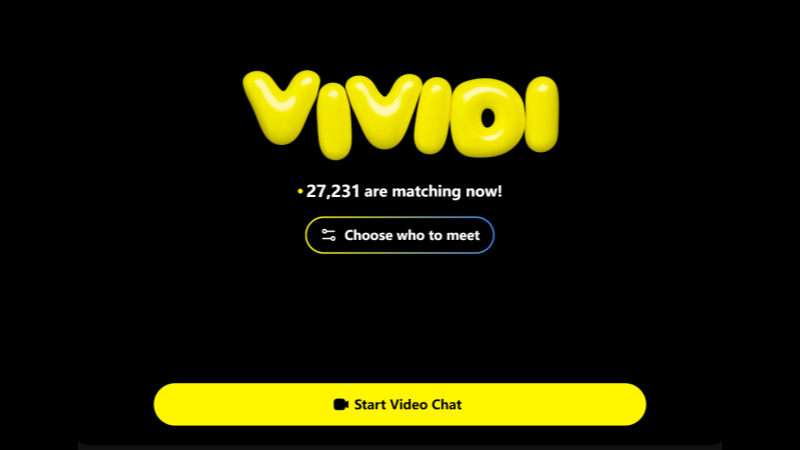 Vividi offers safe, relaxed chats with full user control.